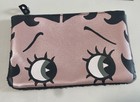 Ipsy Betty Boop Make Up Bag With Black Sequins 7 In X 5 In New No Tags