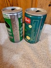 2 Diff Older 10 Oz Steel Soda Can Cans Empty F