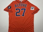 Authentic Altuve 2017 Houston Astros World Series Flex Jersey 52 Majestic Patch