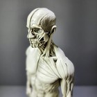 Anatomical Male Medical Model With Muscles  Oddities Deocr