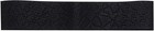 Black Super Sport Grip Steering Wheel Cover  For Grip Width 3-1 2  To 3-3 8  