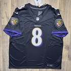 Nwt Baltimore Ravens Lamar Jackson Nike Authentic Vapor Fuse Limited Jersey 2xl