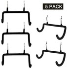 5pcs Pegboard Drill Holder With Double Hooks And Accessories Bag For Power Tools