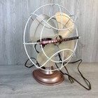 Vintage 1950s Westinghouse Lively Aire Fan 10la4 - Working   Fully Oscillating 