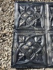 Antique Metal Tin Ceiling Tile 24    X 24  Salvaged Vintage 