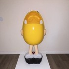 M   M Vintage Collectible Store Rolling Candy Display 42  Tall Yellow 