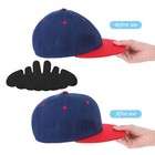 10pcs Baseball Caps Inserts  Washable Hat Felt Shapers Hat Sweat Liner Cap