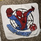 Lot Of 5 Children Cartoon Hand Towels Spongebob Spiderman Cars