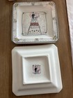 2 Beautiful Decorative Wedding Plates For Cake   Dessert  Decor  Etc
