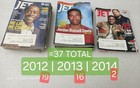Lot Of 37 Jet Magazines Black Celebrities Culture Vibe Ebony Entertainers Actors