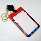Comic Spider Man Key Chain Id Badge Holder With Extendable Cord
