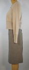 Vintage Dior Gray Twin Set And Skirt Ensemble  Made In France Fr 40 Us 8