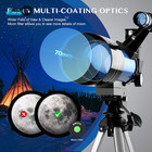 Telescopes70mm Aperture 300mm Table Tripod Astronomical For Beginners2 Eyepieces