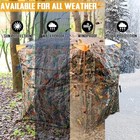 Hunting Blind   See Through Hunting Camo Blind For Deer   Turkey 270 2-3 Person