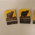 Vintage Yellowstone Park Company Matchbook 1960s Lot