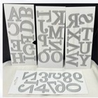 Momenta Alphabet Numbers Uppercase Letters Dies