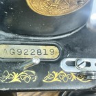 Vintage 1946 Singer Model 15 Sewing Machine Ag922819 Tested Working