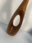 Vintage Dan Deluz Hawaiian Milo Wood 14 1 2  Sculptural Weed Vase