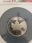 2017 Silver  9999 2oz Canada 150th Anniversary Iconic Maple Leaf Ngc Pf70 Er Coa