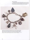 Vintage Charms Bracelet Large Complete Reference W Sterling Gold Victorian   Up