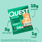 Quest Nutrition White Chocolate Macadamia Protein Cookie  15g Protein  1g Sugar 