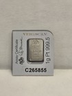 Pamp Suisse Fortuna 1 Gram Platinum 999 5 Carded Bar