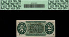 Fr-1369  0 50 Third Issue Fractional Currency - 50 Cents - Graded Pcgs 40