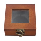 Luxury Pocket Watch Box Wooden Box Single Gift Box Display Storage Case