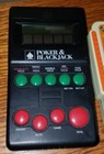 Vintage Handheld Game Lot Of 4 Pocket Poker - Blackjack - Slingo - Slot