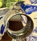 Antique Meriden B  Co  No  167 Eagle Figural Napkin Ring Victorian Silverplate