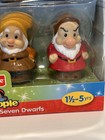 Fisher-price Little People Disney Snow White   7 Dwarfs Figure Set Nib