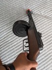 Ppsh-41 Style Electric 6mm Bb Airsoft Rifle W  Wood-style Stock  Drum Mag