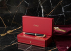 Cartier Executive Black   Gold Ballpoint Pen 2025 Rare Edition     New Boxed