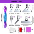 16pcs Silver Metal Tips Diamond Painting Pen Kits  6pcs 16pcs Silver Tips