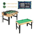 Giantex Multi Game Table 10-in-1 Combo Game Table Set For Game Room Home