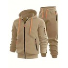 Mens Tech Fleece Hoodie   Jogger Tracksuit 2-piece Athletic Outfit  size- S   3xl 