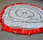 1pc Aerospace Vintage Military Round Parachute Cloth Diameter 4 5m 14 76ft