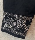 Sheri Martin New York Black Embroidered Western Cropped Jacket Size Unknown