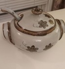 Ken Edwards Soup Tureen El Palomar Stoneware Circa 1960 Tlaquepaque  Mexico Rare
