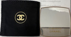 New  Chanel Sublimage Pocket Mirror Vip Gift Small 2 x2 one Side Mirror Gold Top