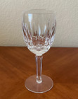 2 Waterford Crystal Kildare Wine Claret Glass  1980 s Made In Ireland Never Used