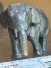 Antique Japanese Meiji Bronze Elephant Sculpture Signed Okimono
