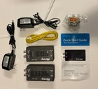 Actiontec Bonded Moca 2 0 Ethernet To Coax Adapter - Black  Pack Of 2