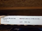 Negfast 14-9 16 X 17-3 4 Sc  Box 100 Metal Offset Plates Vl106150 Dated June  24