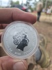 2022 Tuvalu The Simpsons Homer Simpson     1 Oz  9999 Silver Coin Bu 25k         
