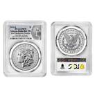 2024-s Reverse Proof  1 Morgan And Peace Silver Dollar 2pc Set Pcgs Pr70 Fdoi   