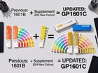 Pantone Supplement Gp1601c-supl 224 New Colors Update 1601b To Gp1601c New