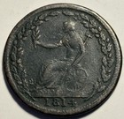          1814 Canada Wellington Half Penny Token     Circulated