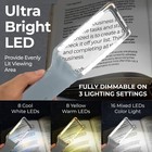 Magnipros 6x  600   Magnifying Glass With 3 Color Light Modes For Low Vision