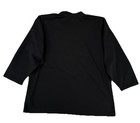 Ccm Hockey Shirt Youth L xl Black Long Sleeve Athletic